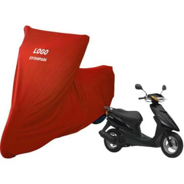 Imagem de Capa De Cobrir Moto Yamaha Jog Teen 50 Não Risca Pintura - Mz, Vermelh
