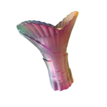 Imagem de Generic Vaso de cristal para flores, decoração para casa, suporte fotográfico fofo, decoração de mesa, arranjo de flores para estante, escritório, lareira,