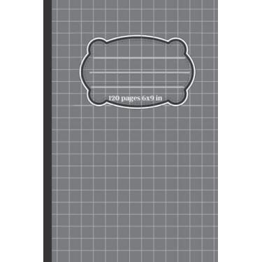 Imagem de Grid Graph Paper Notebook: Quad Ruled 5x5 | 60 Sheets | 120 Pages | wide 6" x 9" | Squared paper notebooks for science students, girls, boys, men, women, teachers, kids, (Cool Notebooks)