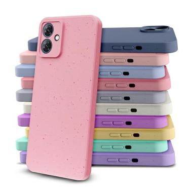Imagem de Capa Case Colorida Cores Pastéis Compatível Motorola Moto G14 Mesclada (AZUL BEBE)