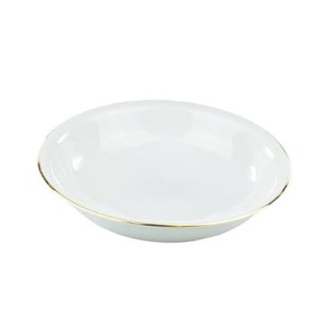 Imagem de Saladeira 24 cm Porcelana Schmidt - Dec. Filetado Ouro Itamaraty 0010,
