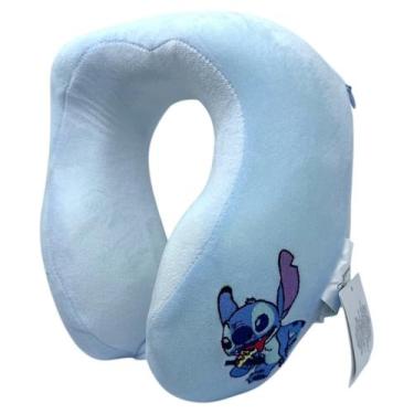 Imagem de Almofada Travesseiro de Pescoço Fofo Disney Stitch Miniso