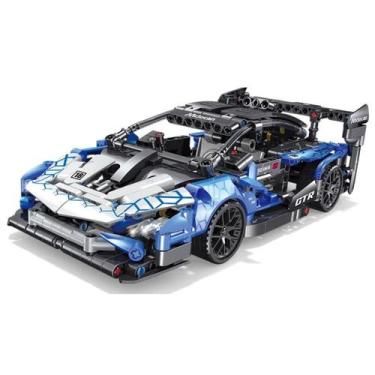 Imagem de McLaren Senna 546 Peças  Miniatura Esportiva de Blocos de Montar Reali
