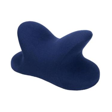 Imagem de Fxzqgnh Travesseiro de Apoio para Pescoço com a Face para Baixo, Travesseiro Ergonômico para Mesa, para Viagens Escolares E para Casa