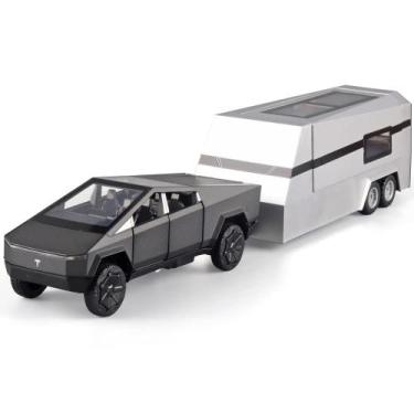 Imagem de Caminhonete de brinquedo OANMYJJO Boy Toy 1/32 com som e luz Age 3+