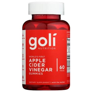 Imagem de Goli Nutrition Goli nutrition as primeiras gomas de vinagre de maçã do mundo 60 contagem, 60 Contagem