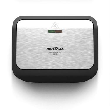 Imagem de Sanduicheira E Grill Britânia Antiaderente 750W BGR25A 220V