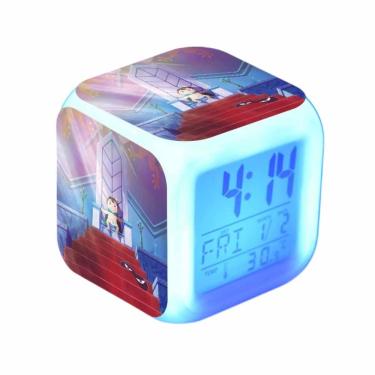 Imagem de Relógio digital LED e despertador: classificações da Kings Square, 8 cm