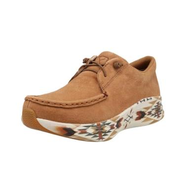 Imagem de Twisted X Ultralite X Casual Feminino, Moc Toe com Ultralite X, Caramelo e multi, 36