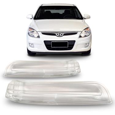 Imagem de Lente Do Pisca Seta Retrovisor Hyundai I30 I-30 2008 2009 2010 2011 2012 Par