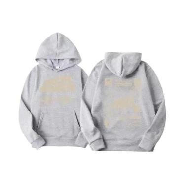 Imagem de Moletom Masculino Retro Rock Arctic Monkeys Com Capuz, Estampa De Álbu