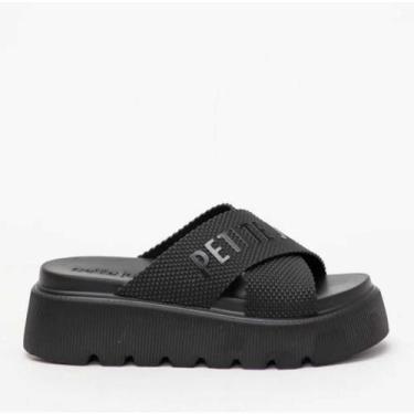 Imagem de Tamanco Feminino Petite Jolie Smash UP PJ7588, Preto, 36