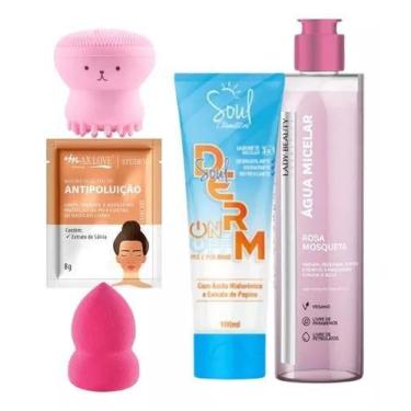 Imagem de Kit Esponja Maquiagem 18 Itens Base Corretivo Limpeza Facial - nova av