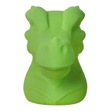 Imagem de Luminária De Mesa Cabeça De Dragão Verde Abajur Bivolt