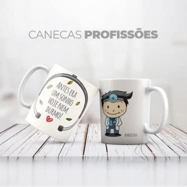 Imagem de Caneca Personalizada Profissão Medico