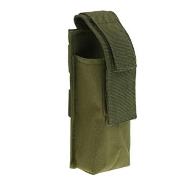 Imagem de Kesoto Bolsa lanterna, bolsa de nylon para tesouras de torniquete de lanterna, verde militar, conforme descrito
