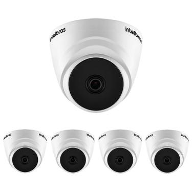 Imagem de Kit 5 Câmeras Multi HD 2 Megapixels 2.8mm 20m VHD 1220 D G7 Intelbras