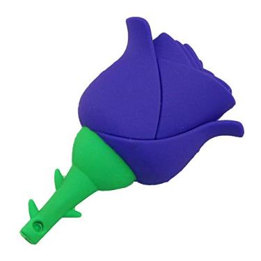 Imagem de 16GB Rose Model USB Flash Drive USB 3.0 Dispositivo de armazenamento USB Flash Disk USB Drive USB 3.0 Memory Stick USB Stick U Disk Pen Drive USB Flash Memory Disk - Azul