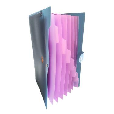 Imagem de Pasta Sanfonada A4 Le Candy com 8 Divisórias