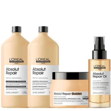 Imagem de LOreal Professionnel Absolut Repair Salon Golden Quarteto 4 Produtos