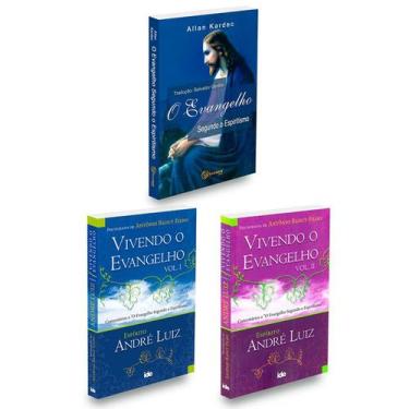 Imagem de Kit 3 livros - Entenda Jesus - Evangelho + Vivendo o Evangelho - vol 1