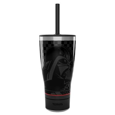 Imagem de Tervis Copo isolado Star Wars Darth Vader The Dark Side, 850 g - com tampa de palha, aço inoxidável