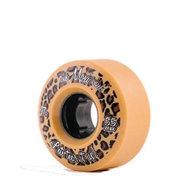 Imagem de Moxi Patins - Trick Wheels - Rodas de Patins - Pacote com 4 Rodas de 55 m 97A | Leopardo