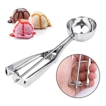 Imagem de Kit 02 Colheres Para Sorvete Equipamento de Cozinha Colheres para Sorv