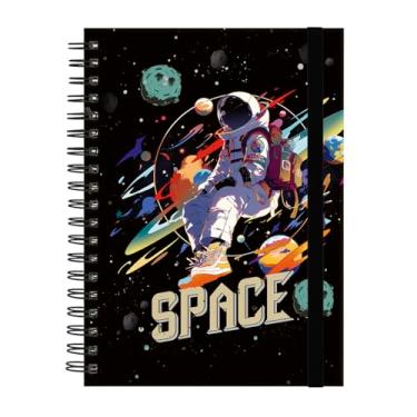 Imagem de Caderno Colegial Plus 1 Matéria Capa Dura Urban Space Colorido