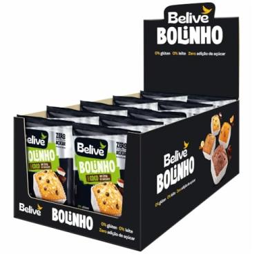 Imagem de Caixa de Bolinhos de Coco Sem Açúcar Sem Glúten Sem Leite Belive
