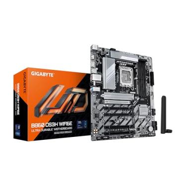 Imagem de GIGABYTE Placa mãe B860 DS3H WIFI6E Intel Core Ultra (Série 2) LGA 1851, ATX, DDR5, 3X M.2, PCIe 5.0, USB-C, WIFI6E, LAN 2,5GbE, EZ-Latch