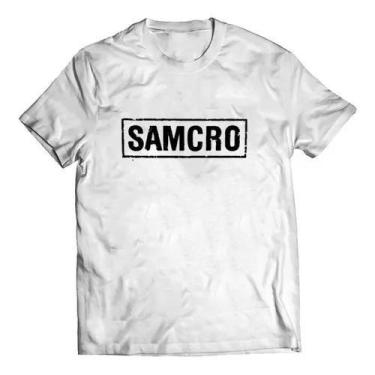 Imagem de Camiseta Unissex Samcro - Estilo Motoqueiro Inspirado em Filhos da Ana
