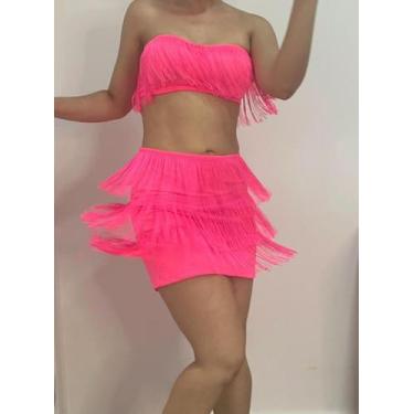 Imagem de Conjunto Top E Saia Franjas Borla, Festas, Eventos, Shows, Aniversario