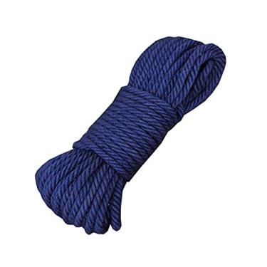 Imagem de Corda de juta natural resistente e ecológica Blue Jute Twine 6 mm x 20 m (0,24 pol. x 65 pés)/548