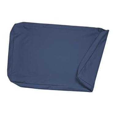 Imagem de Ioensy Capa para cama de cachorro, capa para caixa de transporte de cachorro (azul escuro), roupa de cama em tecido Oxford, fácil de lavar, para colchão de
