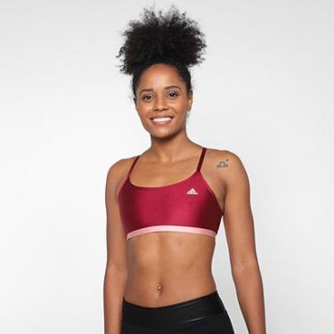 Imagem de Top Adidas Suporte Leve Colorblock Feminino-Feminino