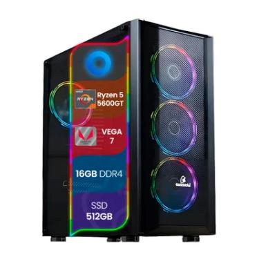 Imagem de PC Gamer Concórdia Processador Ryzen 5 5600gt Memória 16gb SSD 512gb Fonte 600w WINDOWS 11 Pro