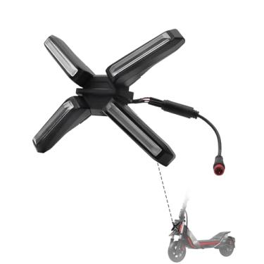 Imagem de stio Luz de posição tipo X para scooter compatível com Ninebot da Segway ZT3 Pro Kickscooter em forma de X 4W lâmpada frontal super brilhante substituição de farol ZT3 acessórios originais