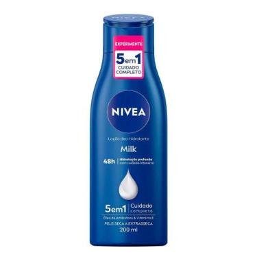 Imagem de Hidratante Corporal Nivea Milk Hidratação Profunda Pele Extra Seca 200