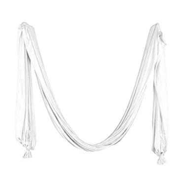 Imagem de rockible Corda de Seda Elástica 3 Jardas para Treinamento de Pilates, Branco