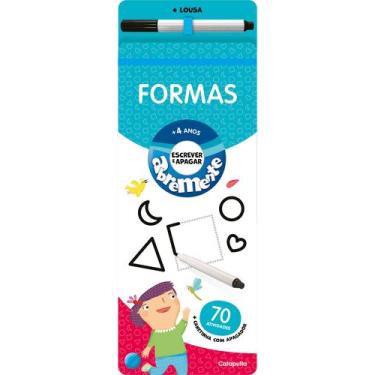 Imagem de Livro - Abremente escreve e apaga: Formas