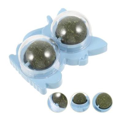 Imagem de Brinquedo Erva de Gato Pet Bola Bolinha Menta Catnip Natural Internati