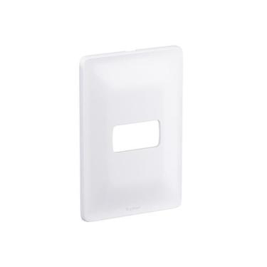 Imagem de Placa 4x2 1 Módulo Horizontal Branca 680181 Pial Zeffia - Pial Legrand