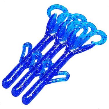 Imagem de Kit 3pçs Isca Artificial Soft Criatura Bailarina Hog 10cm Pesca Traira