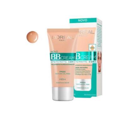 Imagem de Base facial bb cream efeito matte media loreal 30ml
