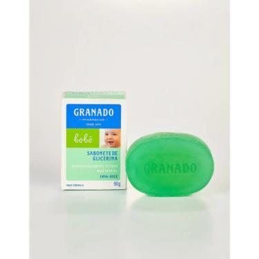 Imagem de Sabonete em Barra de Glicerina Granado Bebê Erva-doce 90g