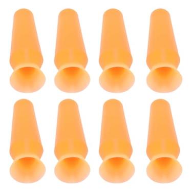 Imagem de AUNMAS Ferramenta de Inserção de Contatos Sem Ventilação de 8 Unidades, Manipulador de Lentes de Contatos de Copo Escleral Reutilizável Portátil Com Recipiente Individual para Lentes