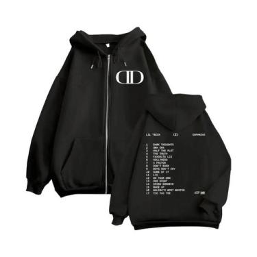 Imagem de Moletom Com Capuz Lil Tecca Dopamine Tour 100% Algodão Moda Outono Inv