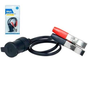 Imagem de Adaptador Kala com Plug 12 Volts (tipo acendedor de cigarro/Jacaré)