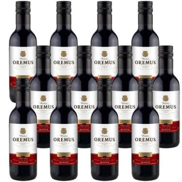 Imagem de Kit 12 Mini Vinho Oremus Cabernet Sauvignon Seco 245ml